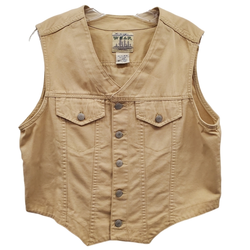 Vintage Northern Spirit Wear Cotton  Vest